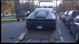 Illustration for article titled 2015 Lamborghini Huracan...First Impound?